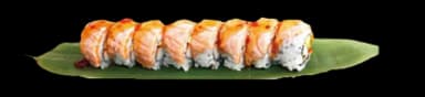 Saumon Roll Flambé (Surimi, Avocat)